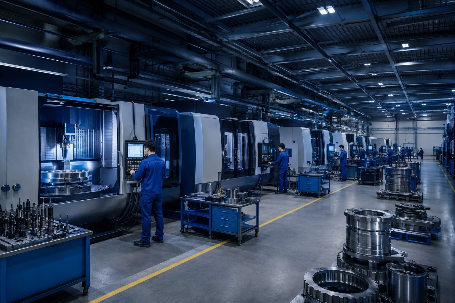 HC-Mold precision CNC machining floor