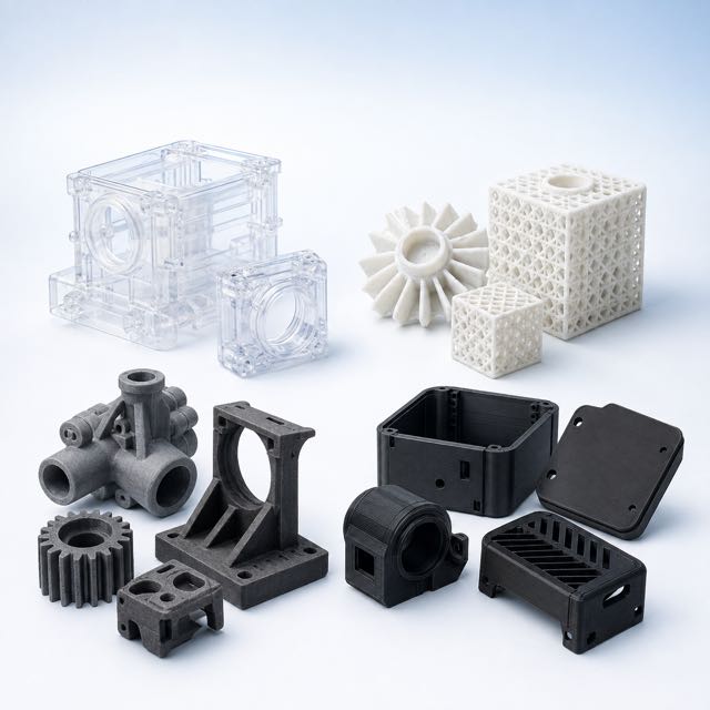 Custom 3D Printing Service SLA SLS MJF FDM SLM Rapid Prototypes Resin Nylon TPU Aluminum Parts Low Volume