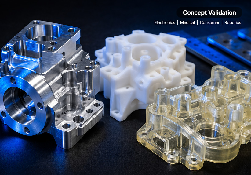 HC-Mold rapid prototyping CNC