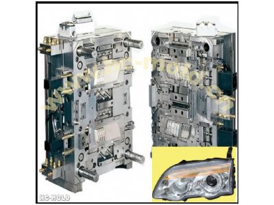 mult-cavity injection mold for small parts